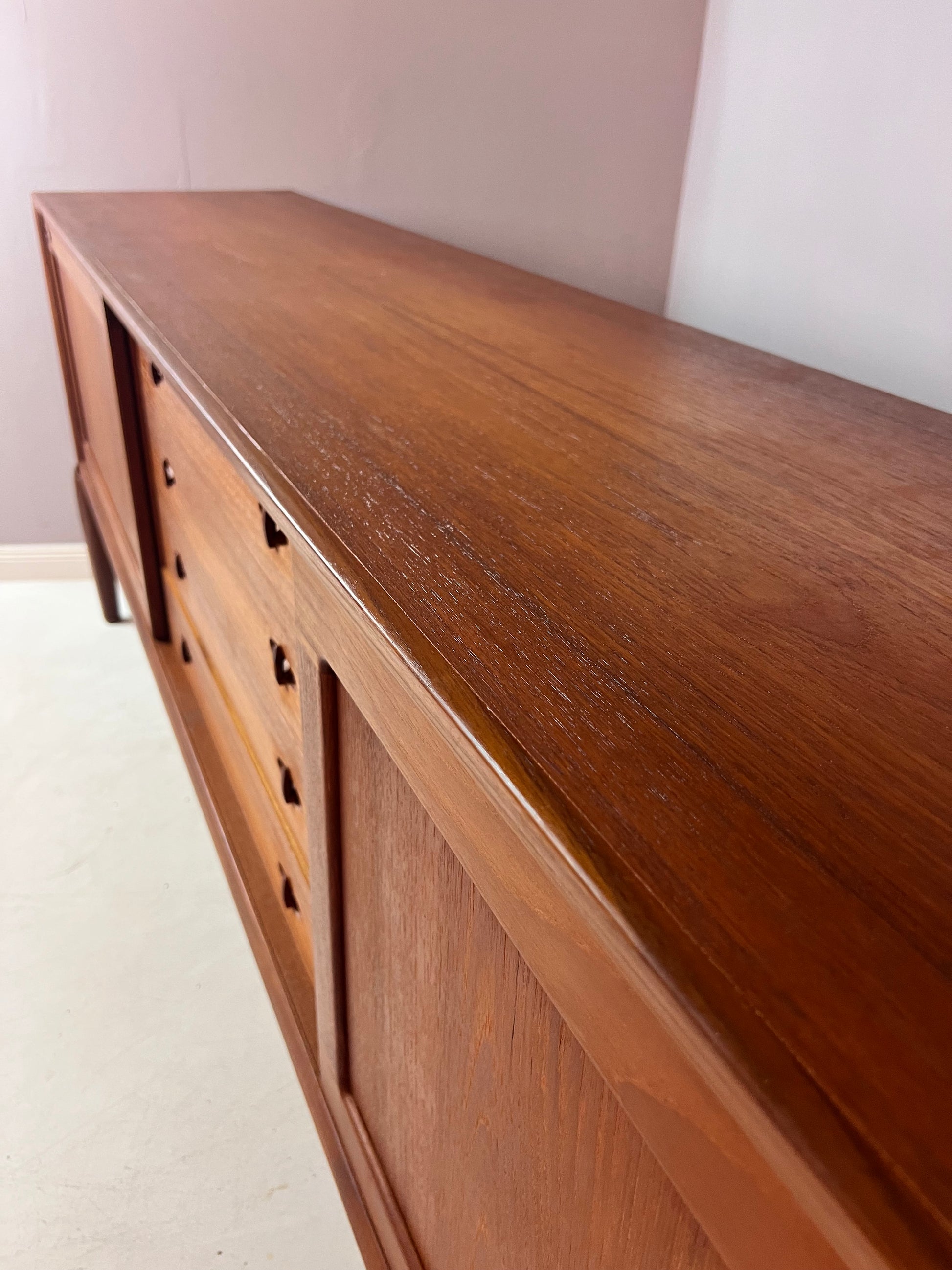 Sideboard Teak von H.W. Klein für Bramin
