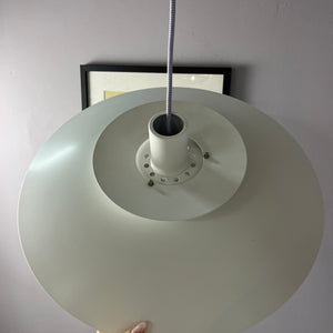 Lamellenlampe weiß lila von Formlight
