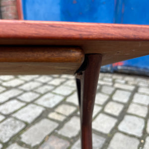 Beistelltisch Teak mit Auszug aus Dänemark