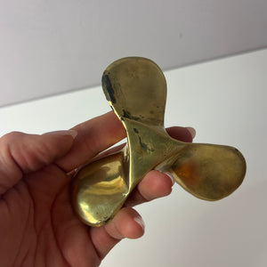 Kerzenständer Schiffsschraube Messing