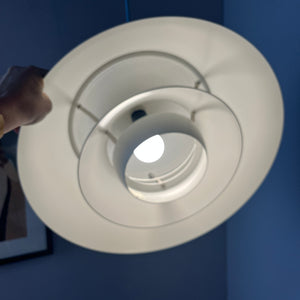 Hängelampe Safari weiß von Christian Hvidt für Nordisk Solar