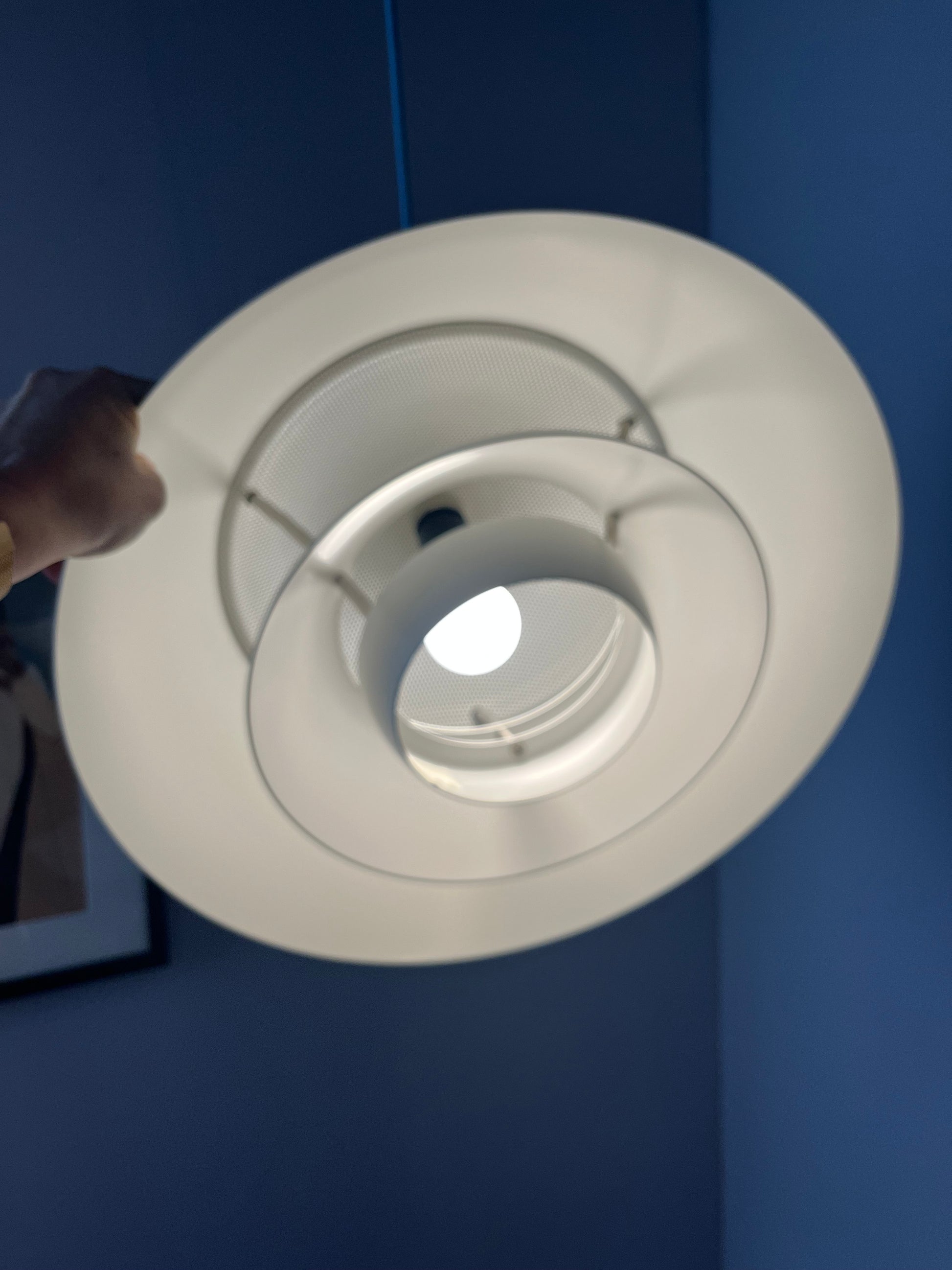 Hängelampe Safari weiß von Christian Hvidt für Nordisk Solar