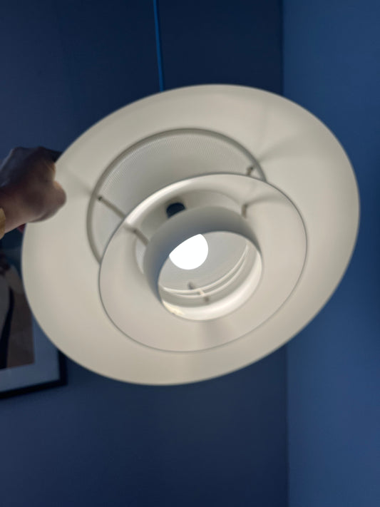 Hängelampe Safari weiß von Christian Hvidt für Nordisk Solar