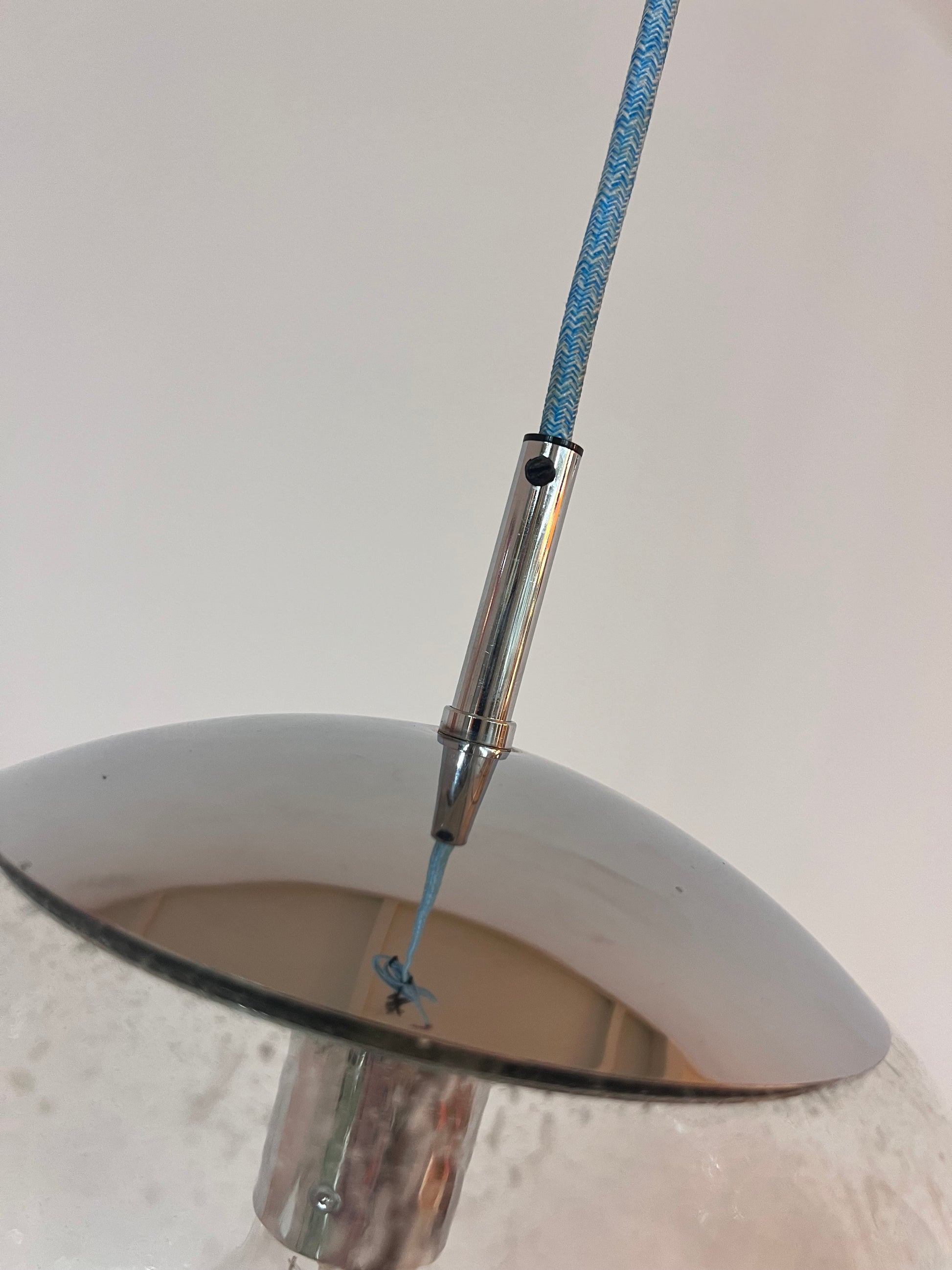 Kugellampe Glas Chrom von Hustadt Leuchten
