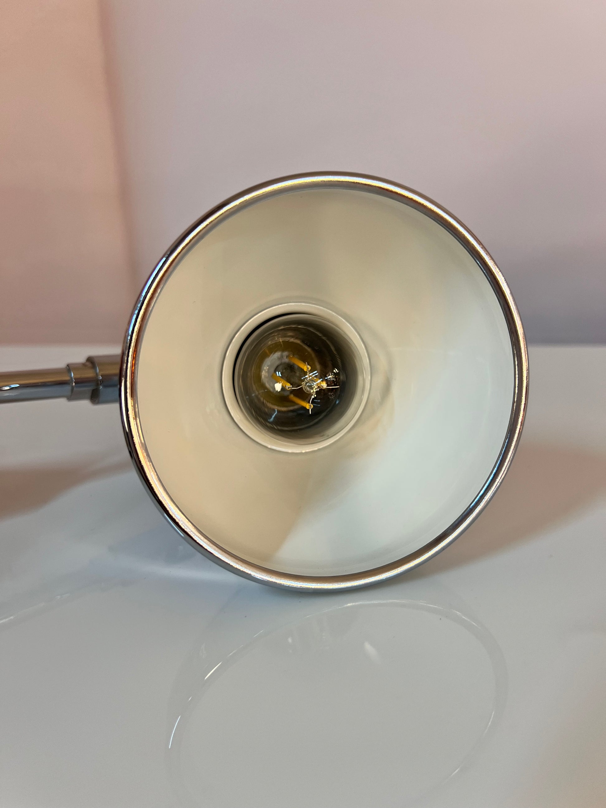 Klemmlampe Chrom von Cosack