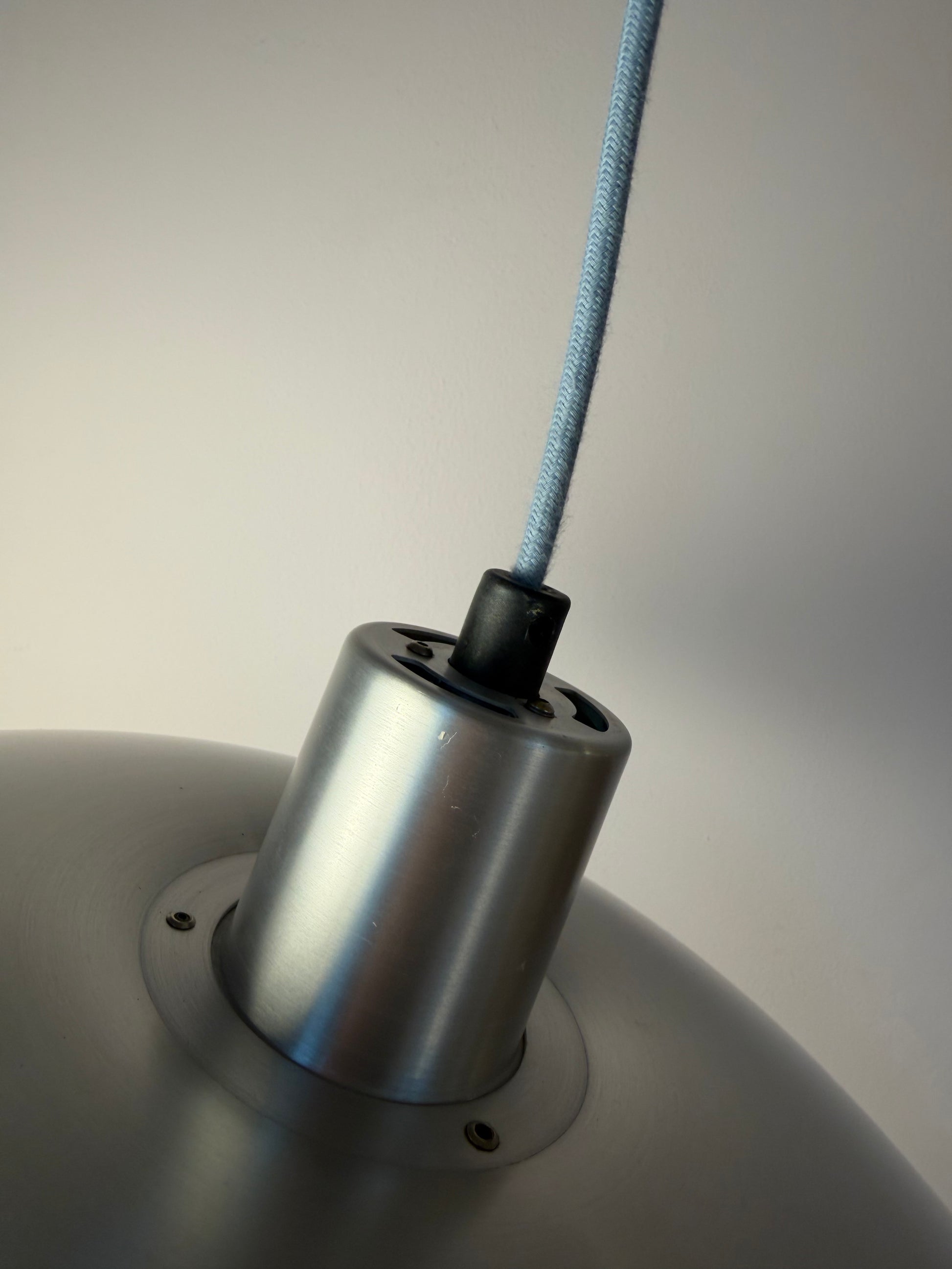 Lamellenlampe PH4/3 silber gebürstet von Poul Henningsen für Louis Poulsen