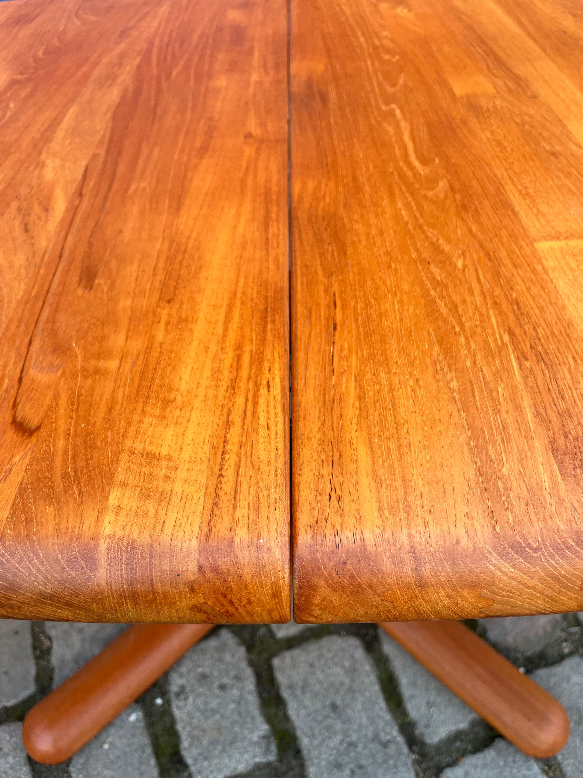 Ovaler ausziehbarer Esstisch Teak von Snedkergaarden