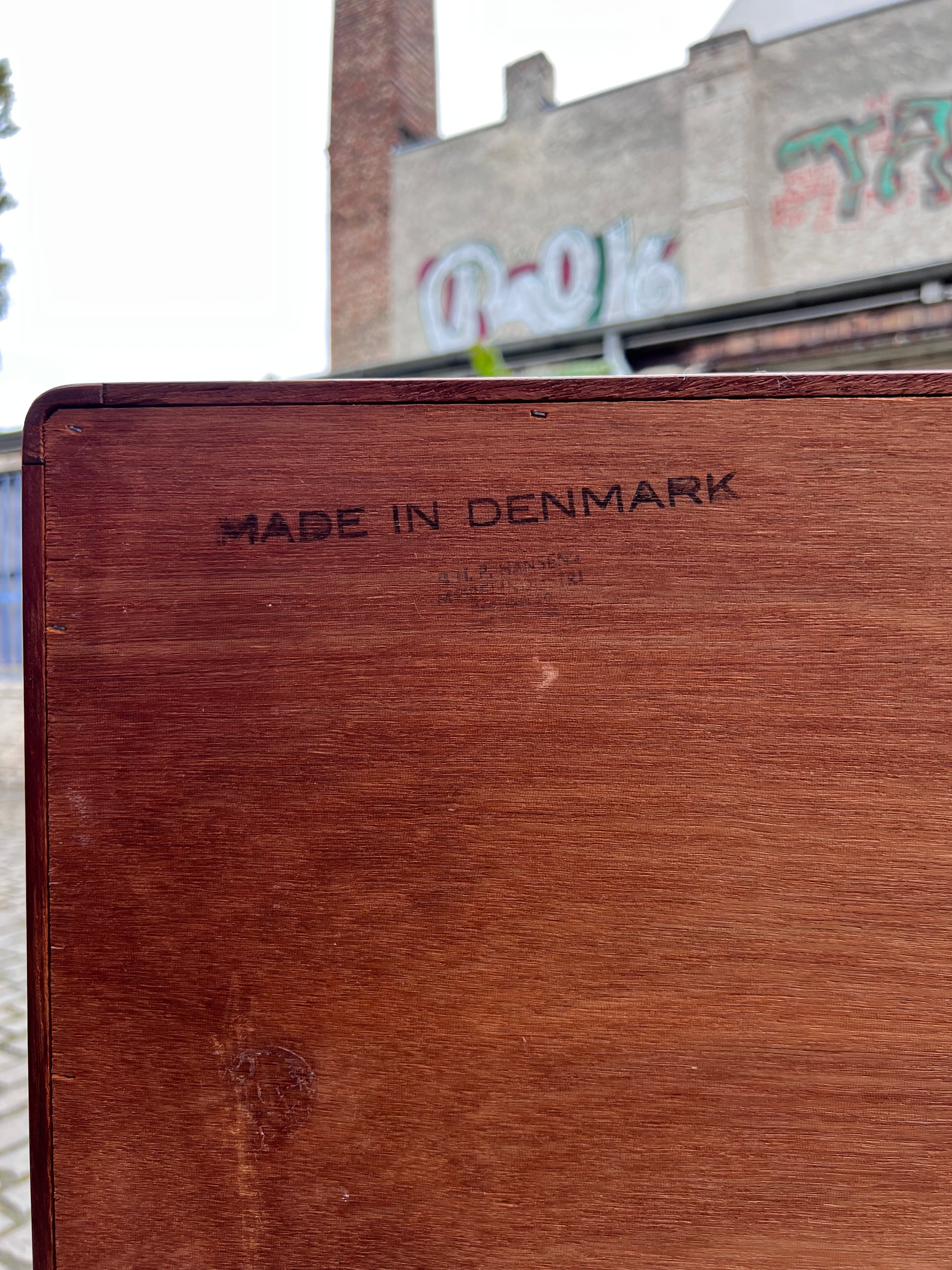 XXL Highboard Teak von H.P. Hansen aus Dänemark