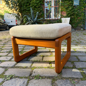 Ottoman Teak Wolle von Holstebro Møbelfabrik