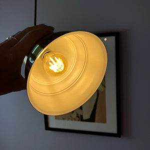 Hängelampe Messing aus Dänemark