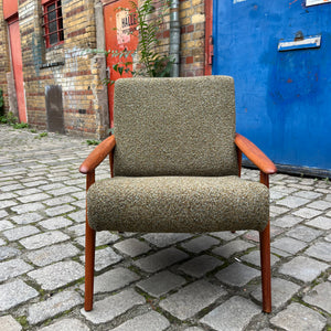 Sessel oliv Teak aus Dänemark