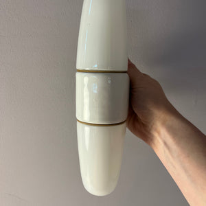 Wandlampe Modell 6068 weiß von Wilhelm Wagenfeld für Lindner