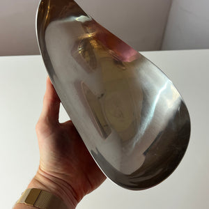 Servierschalen Leaf groß von Helle Damkjær für Georg Jensen