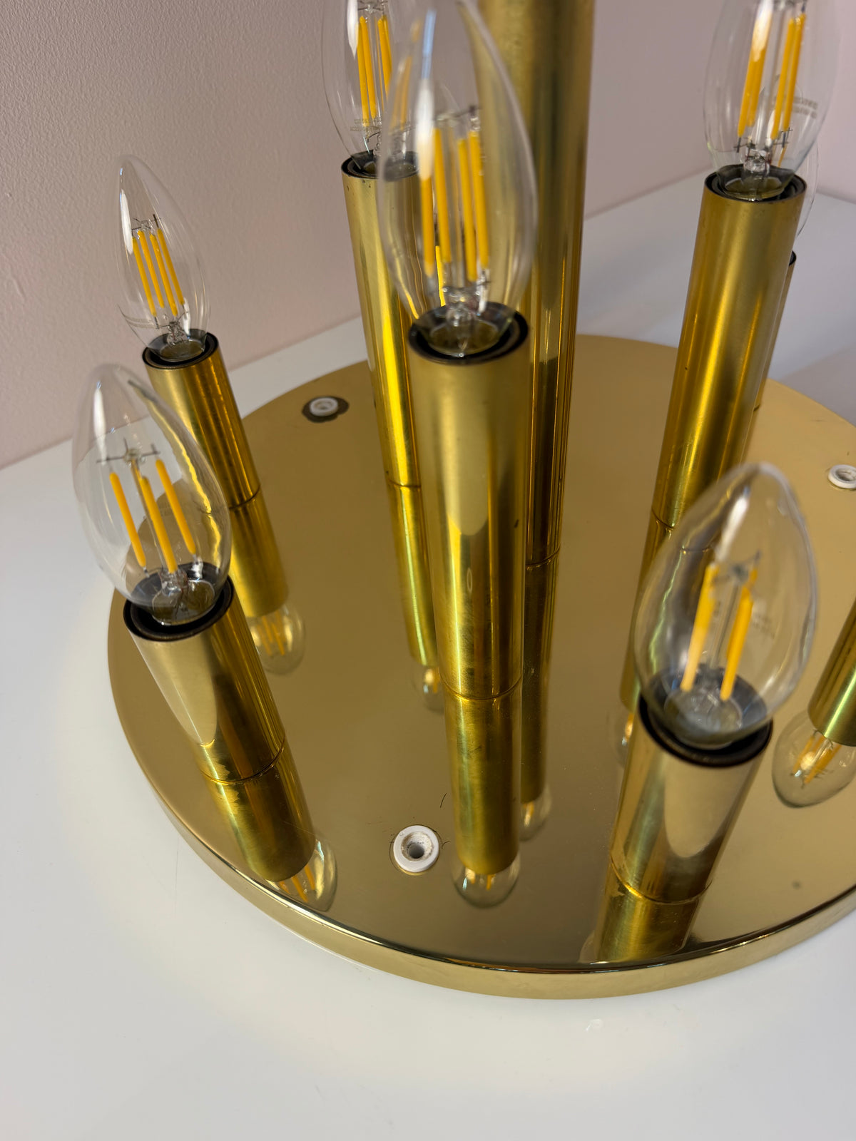 Wand-/ Deckenlampe gold von von Sölken