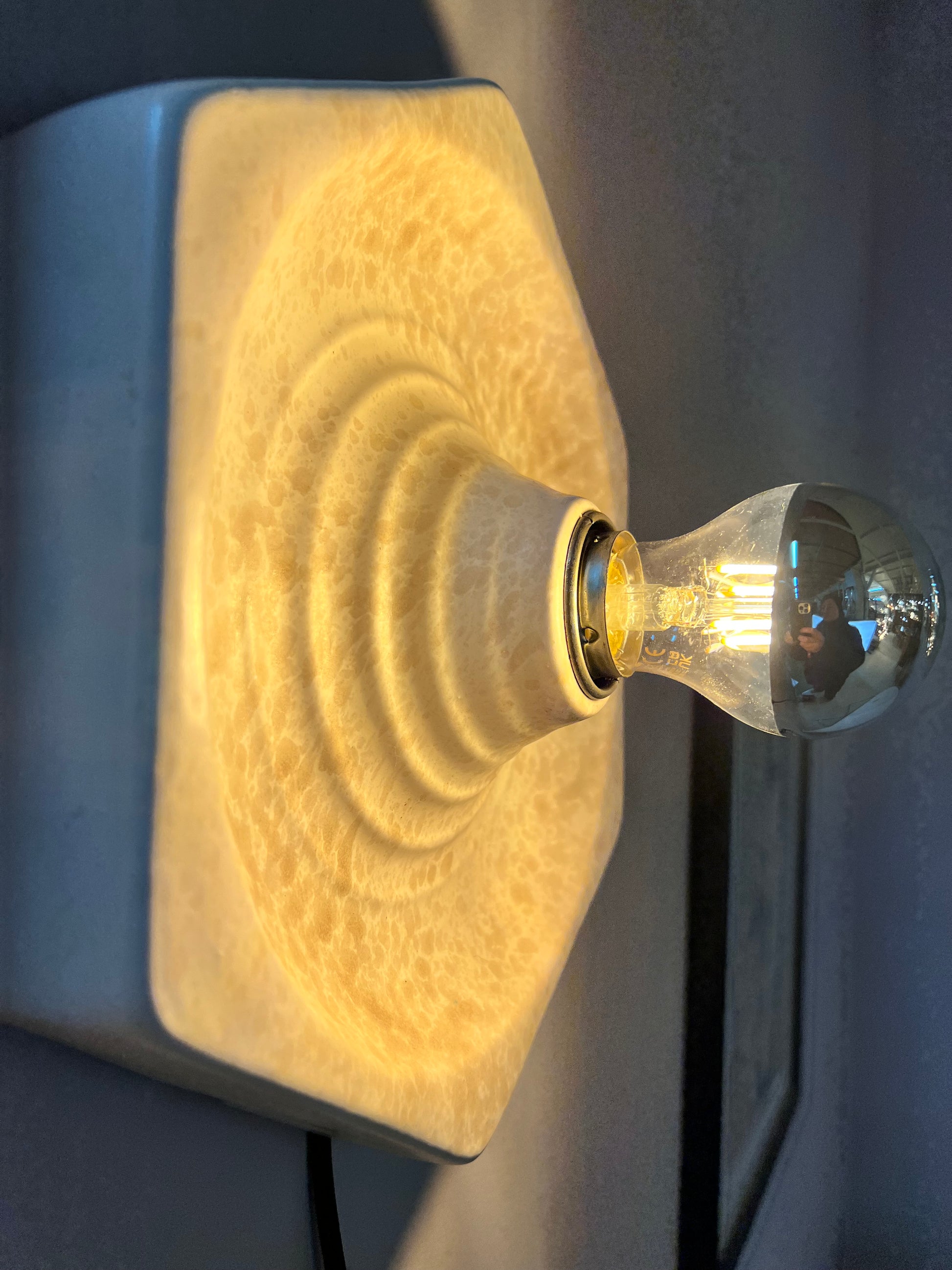 Wandlampe creme Keramik von Hustadt Leuchten