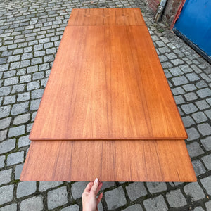 Esstisch Teak & Eiche ausziehbar aus Dänemark