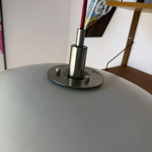 Lamellenlampe cremeweiß aus Dänemark