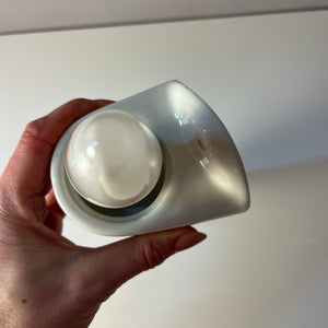 Wandlampe Modell 6068 weiß von Wilhelm Wagenfeld für Lindner