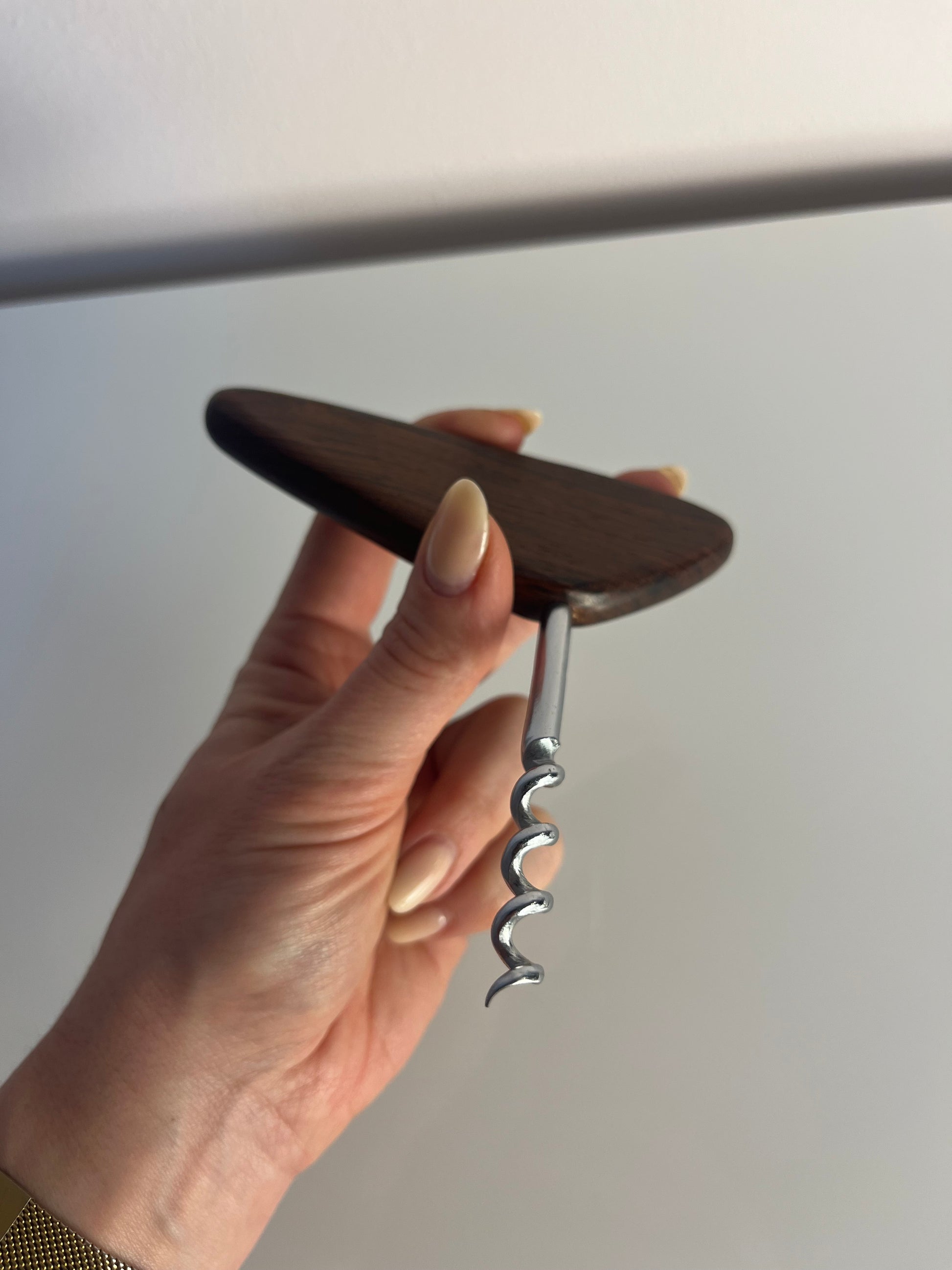 Korkenzieher Teak aus Dänemark
