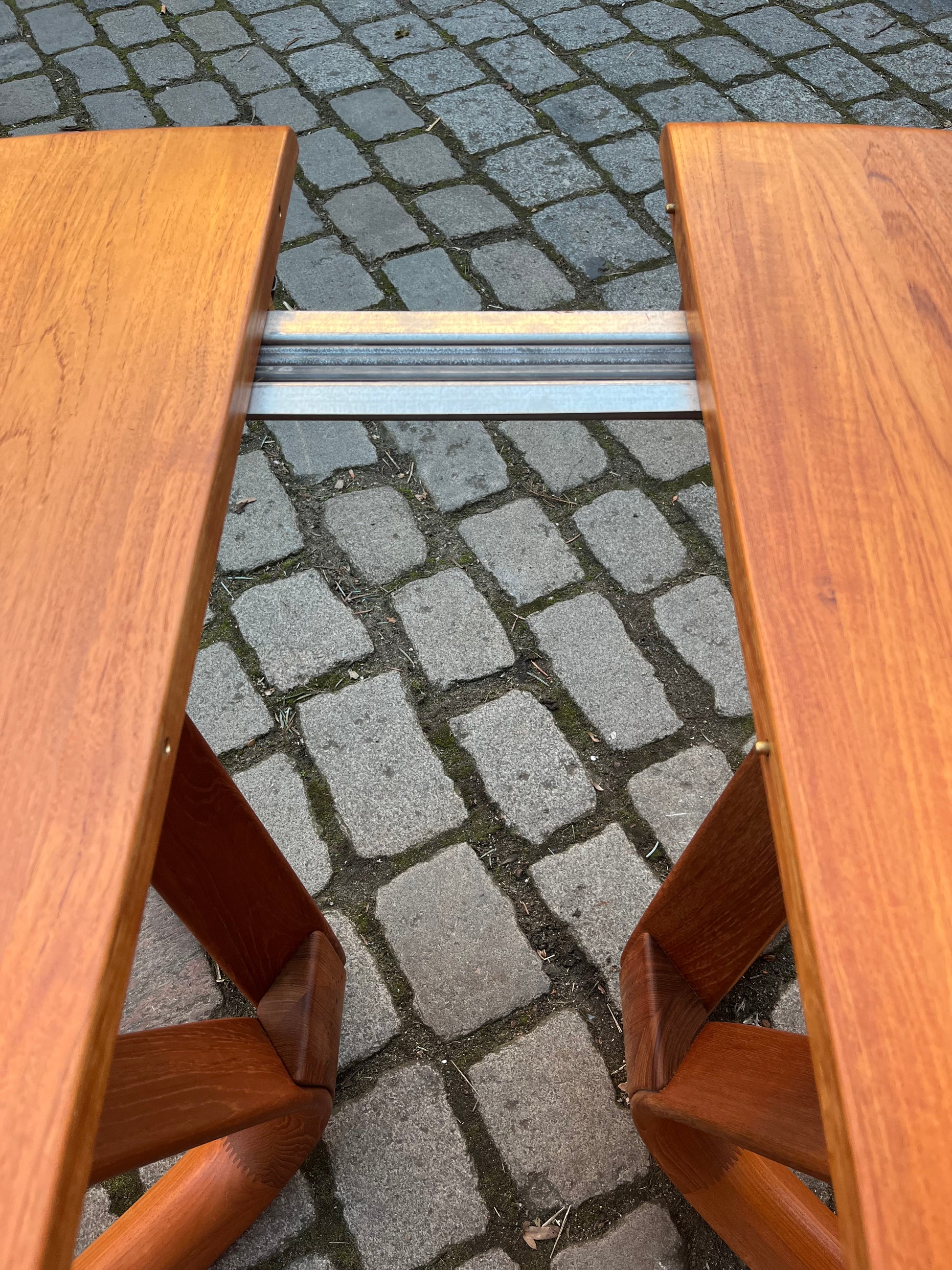 Ovaler ausziehbarer Esstisch Teak von Snedkergaarden