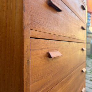 Tallboy Kommode Teak aus Dänemark