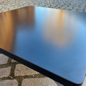 Couchtisch 712/T schwarz Zink von Hans Peter Piehl für Wilkhahn
