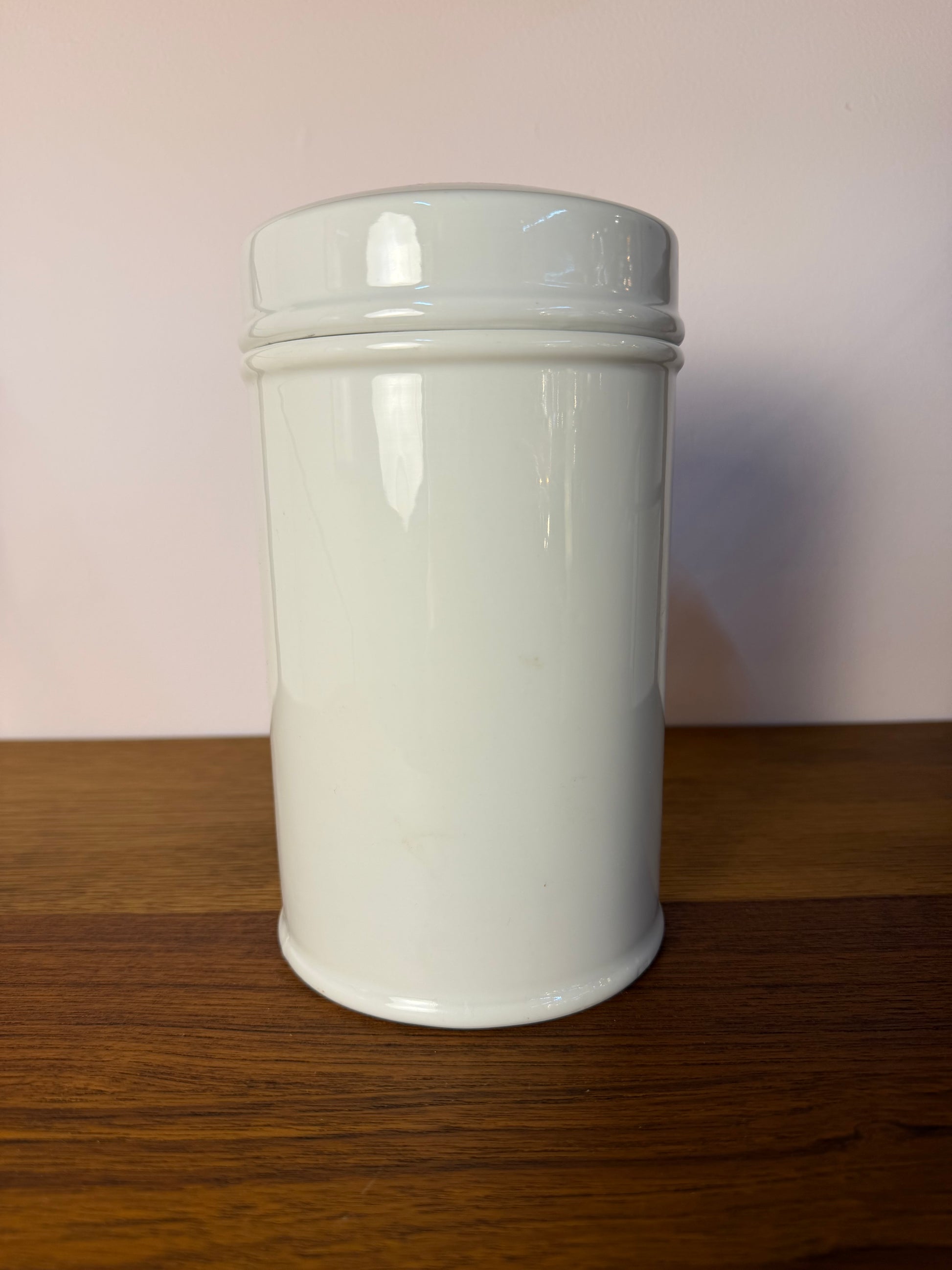 Apothekerdose Ungt. Ichthyolo 10% weiß Porzellan - 1000 ml