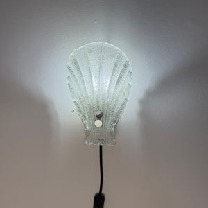 Wandlampe Muschel Glas von Sölken