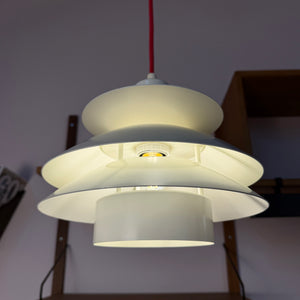 Lamellenlampe weiß aus Dänemark