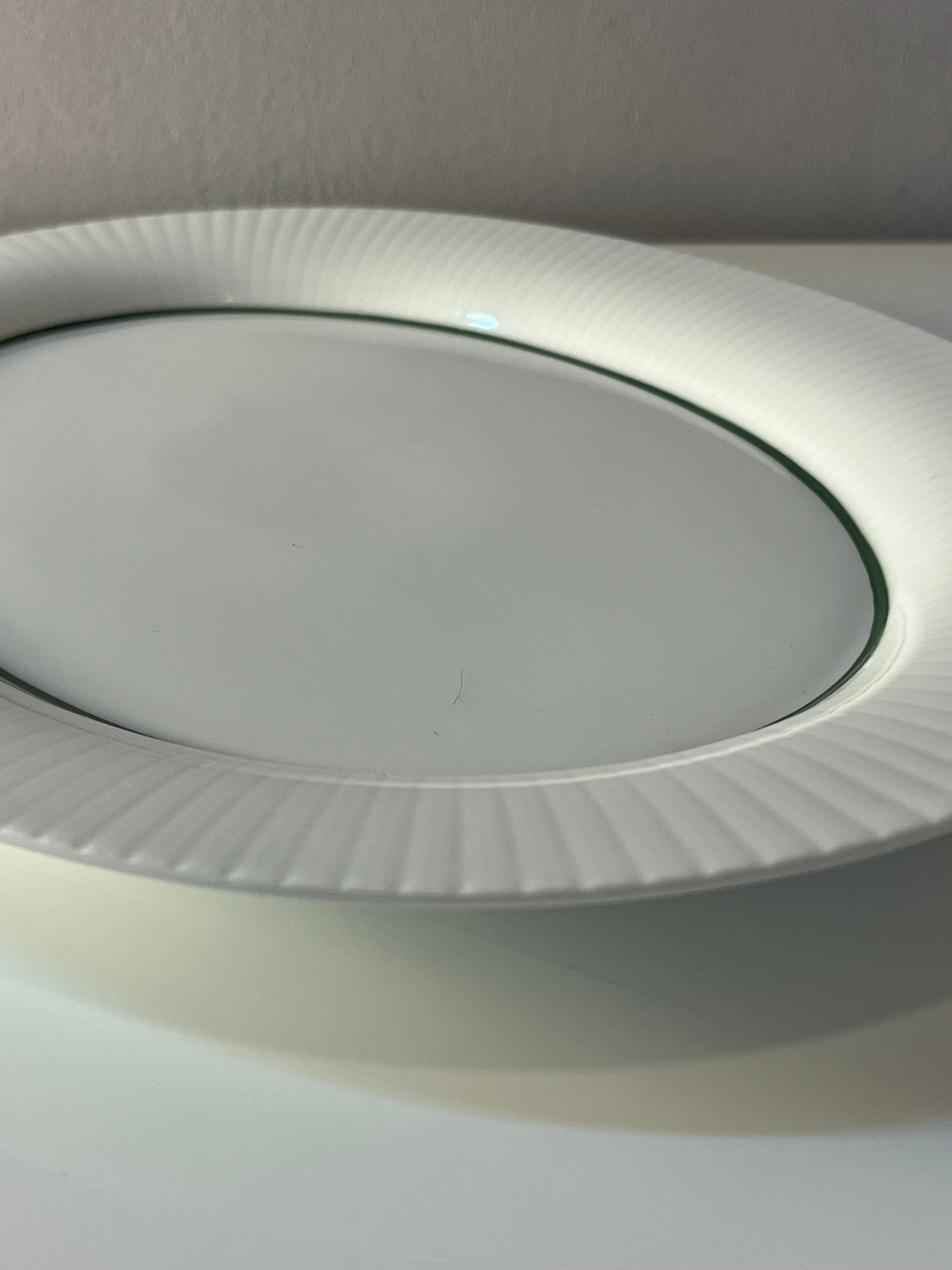 Servierplatte Modulation Secunda grün von Tapio Wirkkala für Rosenthal