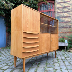 Highboard Typ 602/G Esche von Franz Ehrlich für Hellerau