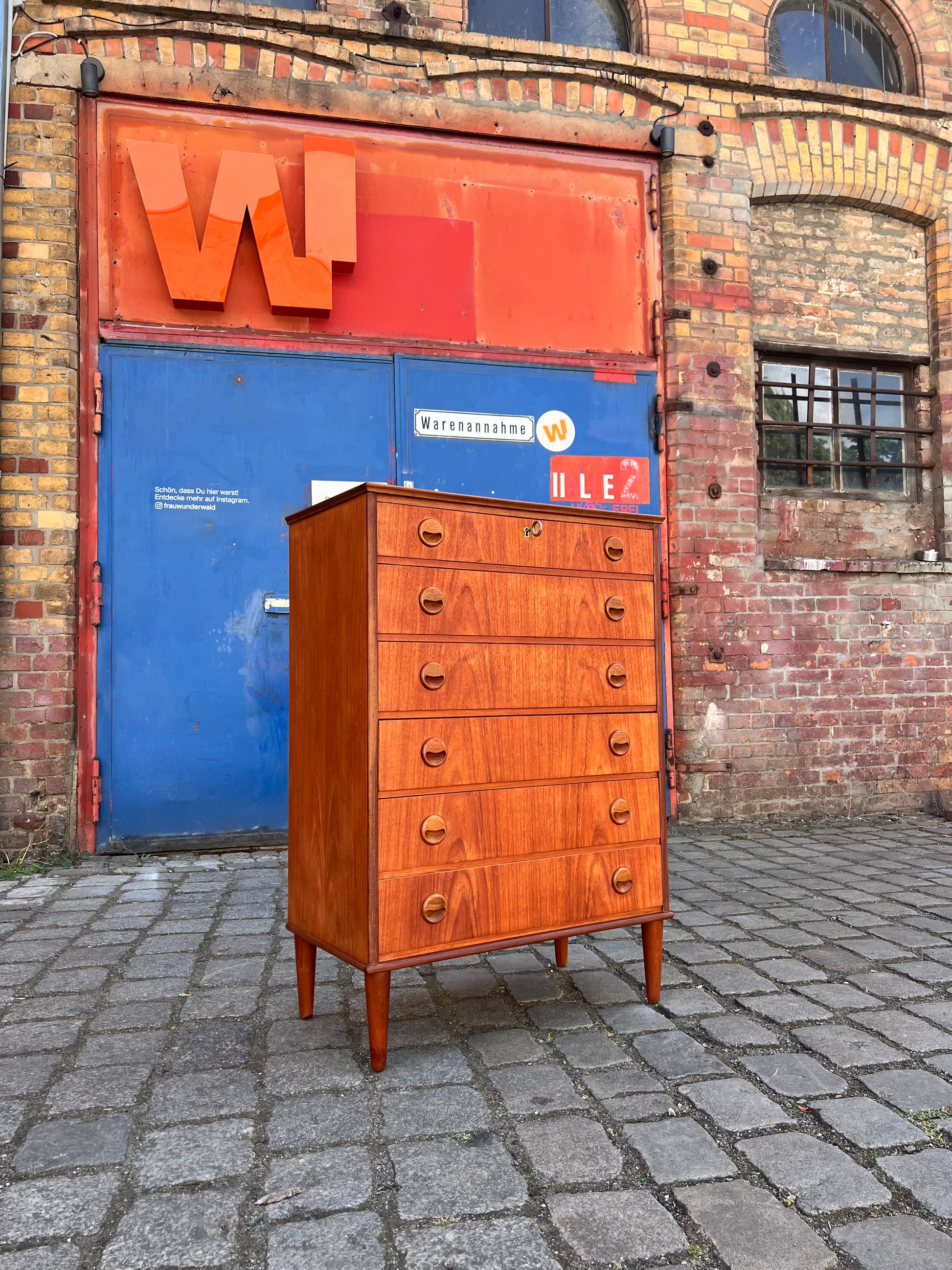 Kommode Teak von Kai Kristiansen aus Dänemark