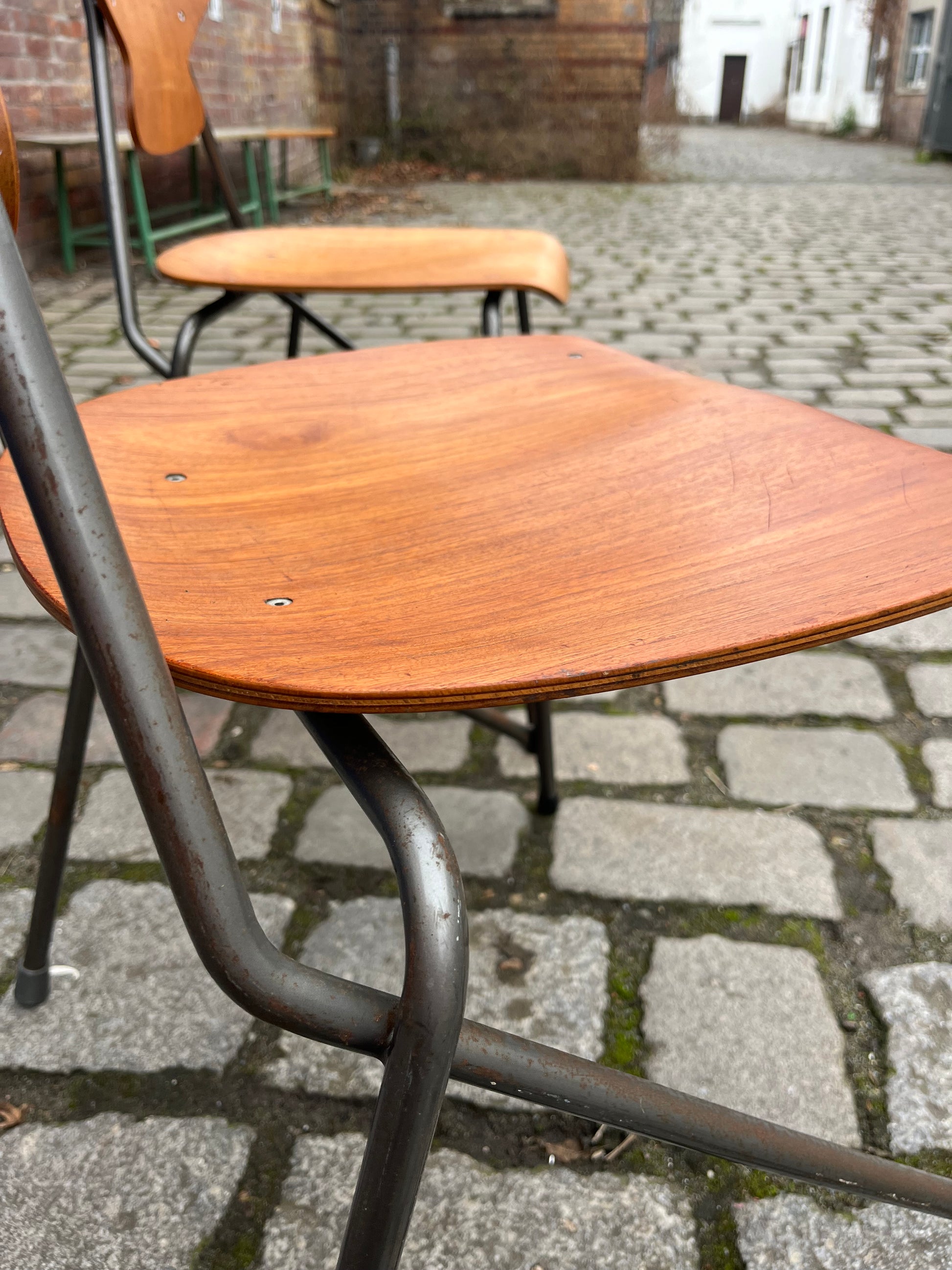 Set: 2x Stuhl Bugholz von Steen Eiler Rasmussen & Kai Lyngfeldt Larsen für Danbork