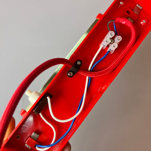 Wandleuchte rot gold von Lyfa