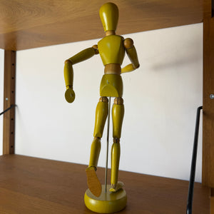Mannequin Modellfigur gelb aus Dänemark