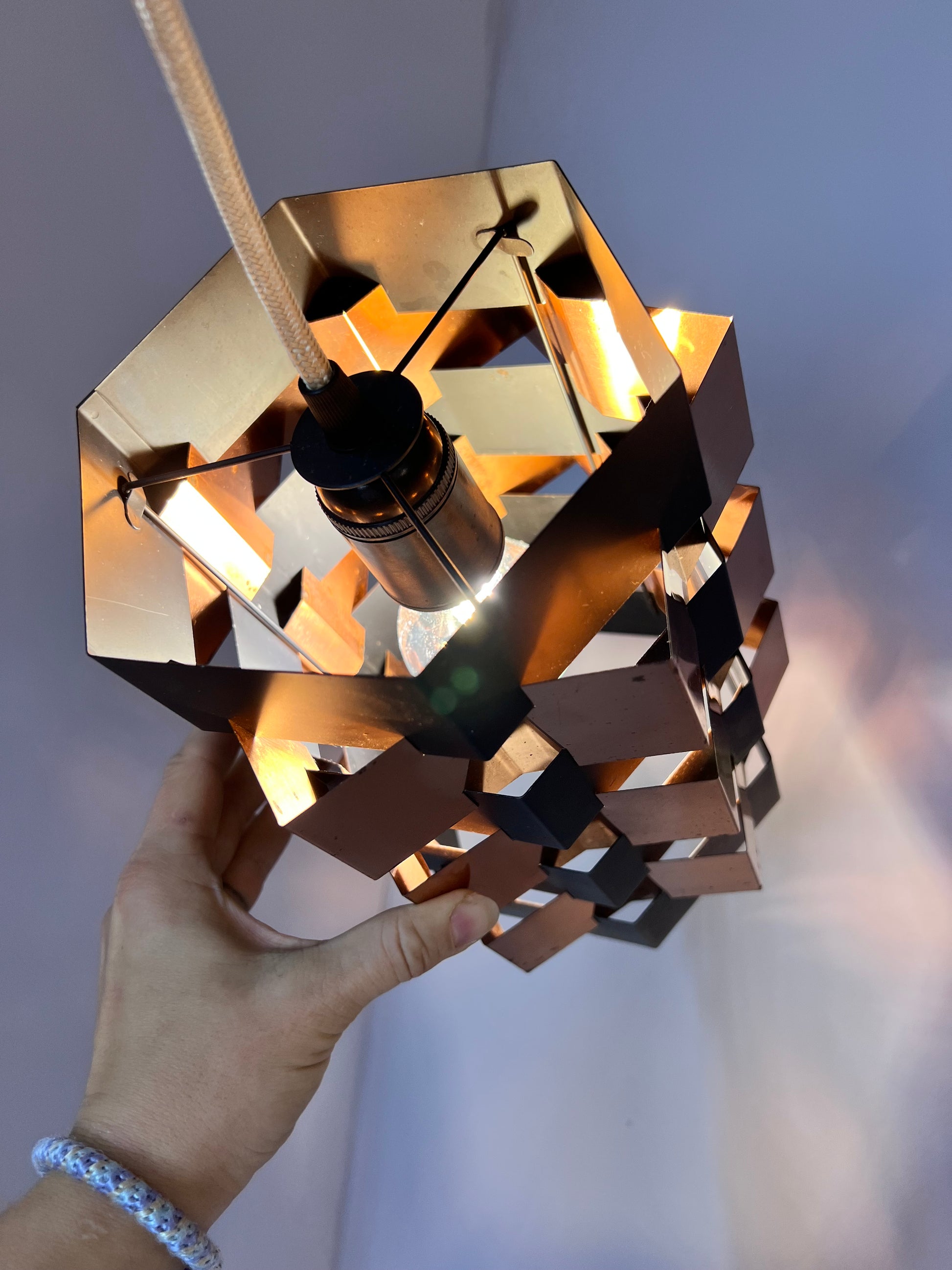 Hängelampe von Svend Aage Holm für Holm Sorensen & Co