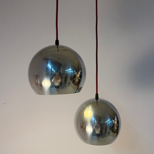 Kugellampe Topan Chrom von Verner Panton