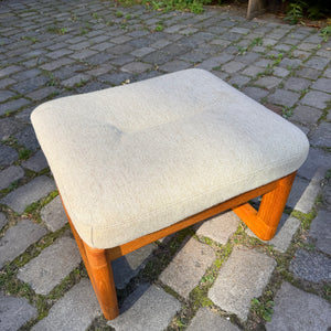 Ottoman Teak Wolle von Holstebro Møbelfabrik