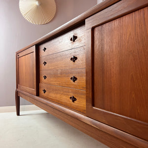 Sideboard Teak von H.W. Klein für Bramin