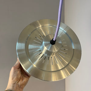 Hängelampe silber Aluminium aus Dänemark