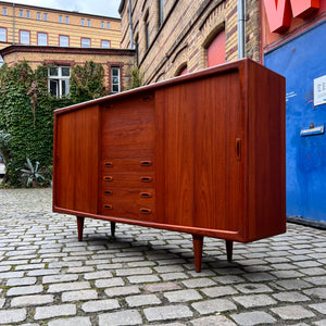 XXL Highboard Teak von H.P. Hansen aus Dänemark