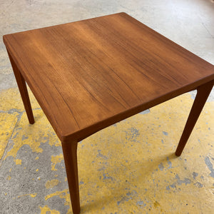 Ausziehbarer quadratischer Esstisch Teak von Vejle