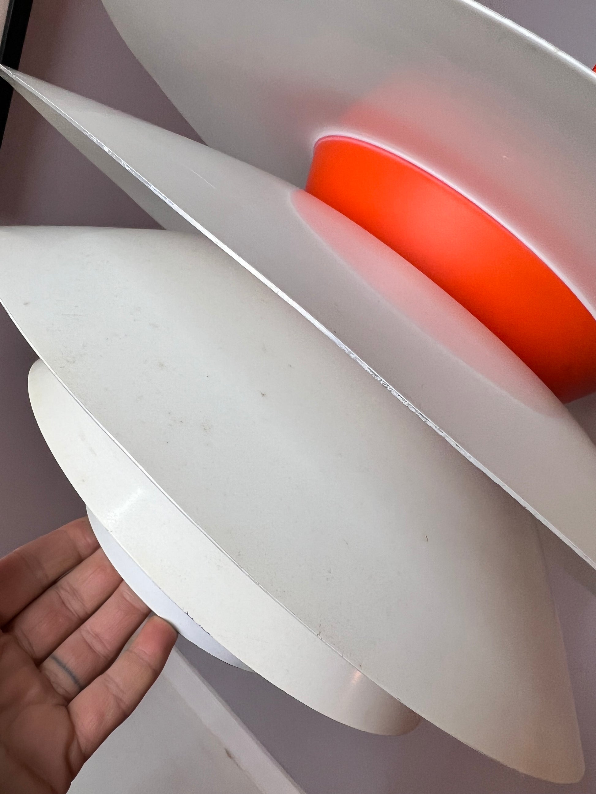 Hängelampe Verona von Svend Middelboe für Nordisk Solar