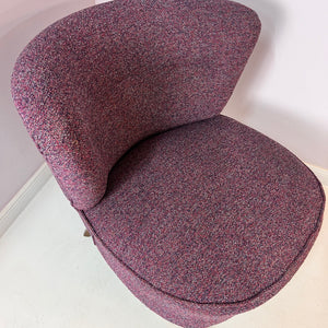 Sessel lila 50er Jahre