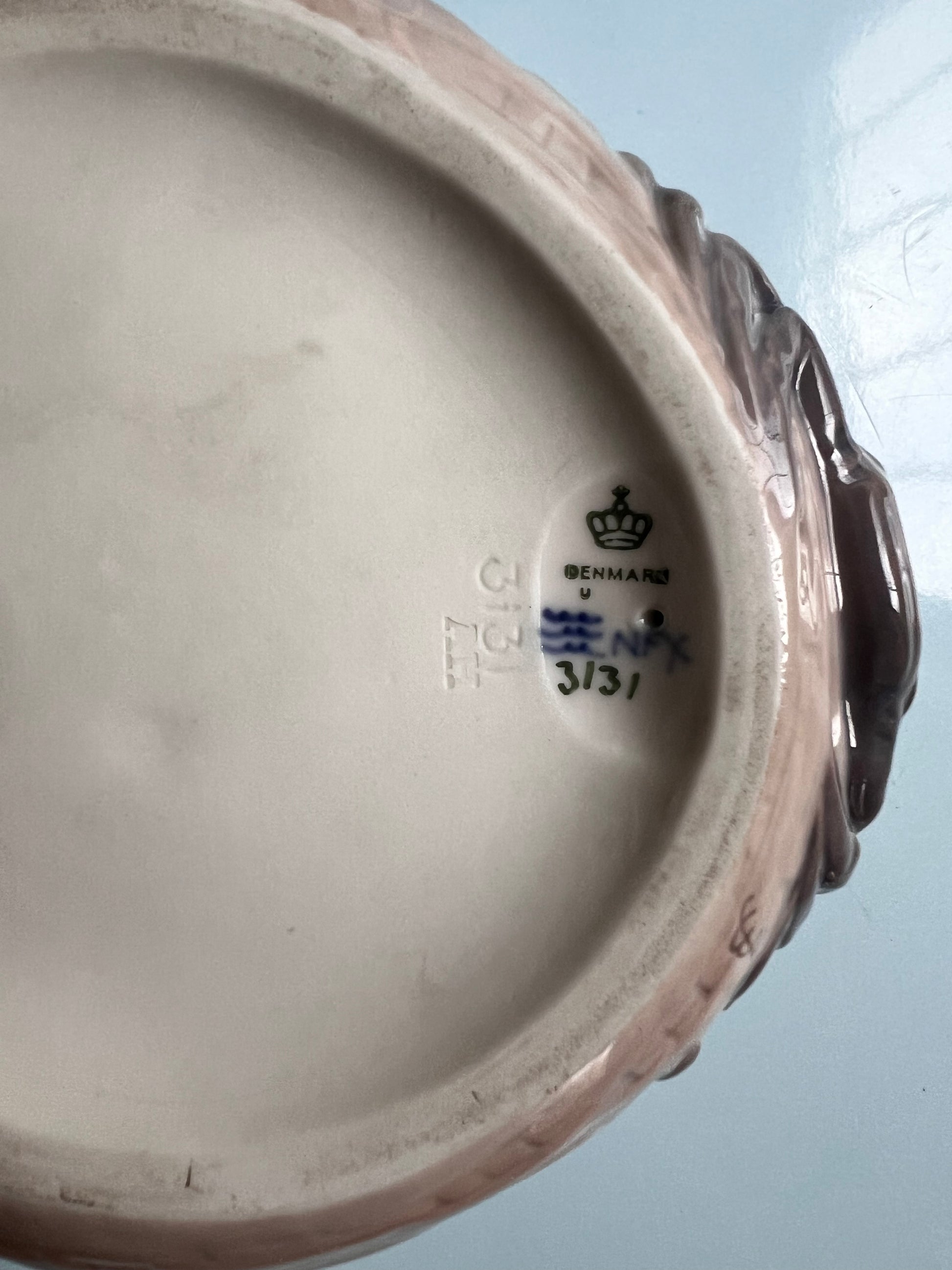 Schale Krebs Typ 3131 von Jorgen Baslov für Royal Copenhagen