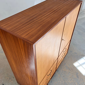 Wäscheschrank Modell Herrenkommode von Gebr. Lübke
