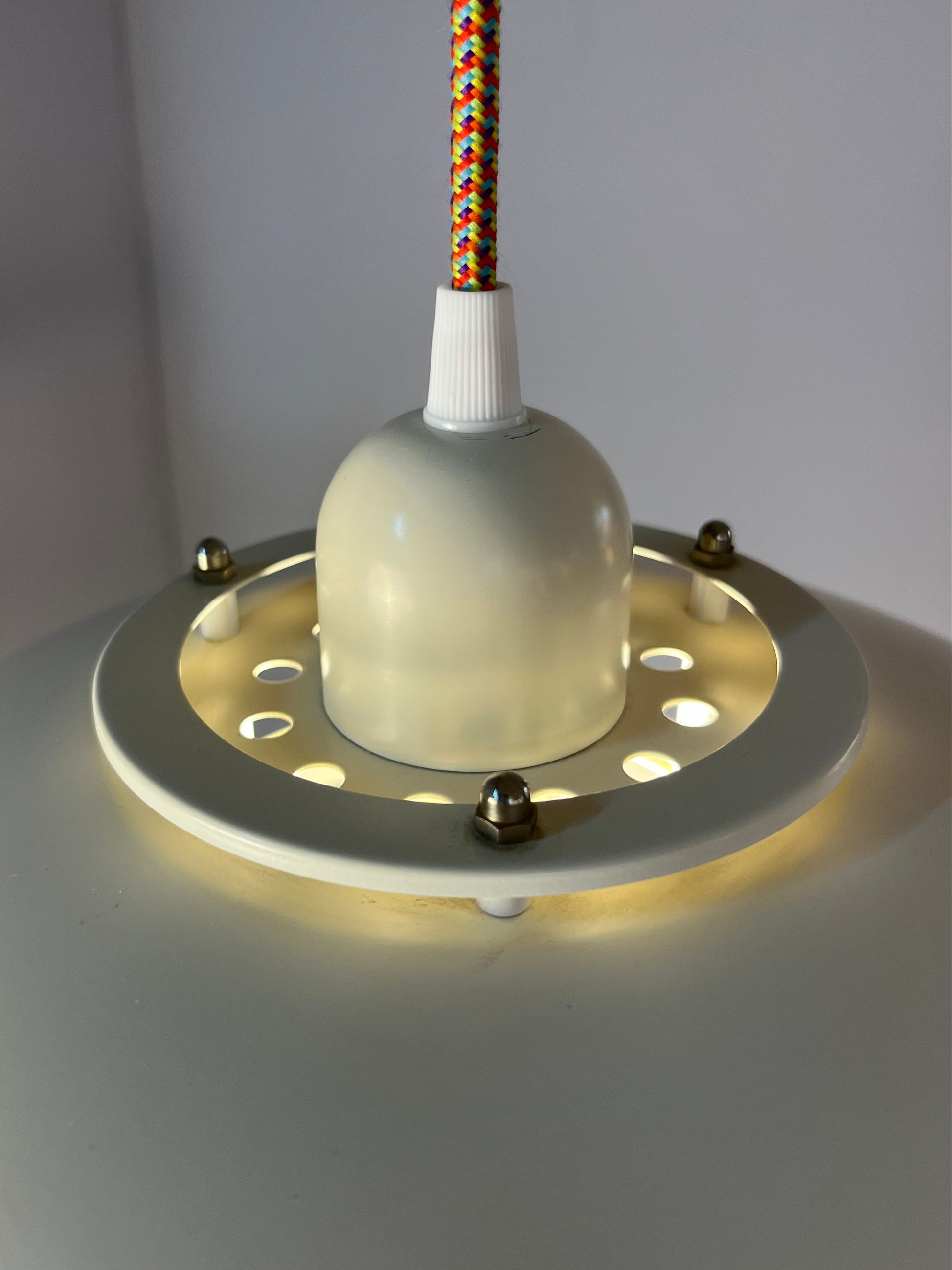 Lamellenlampe creme aus Dänemark