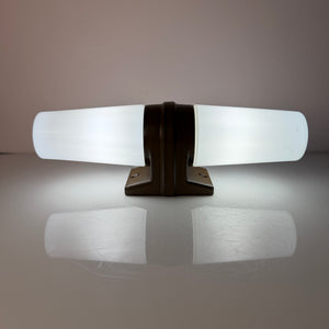 Wandlampe Modell 6060 braun von Sigvard Bernadotte für Ifö