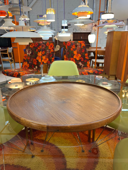 Lazy Susan Drehscheibe Teak aus Dänemark