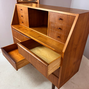 Kommode mit Arbeitsfläche Teak aus Dänemark